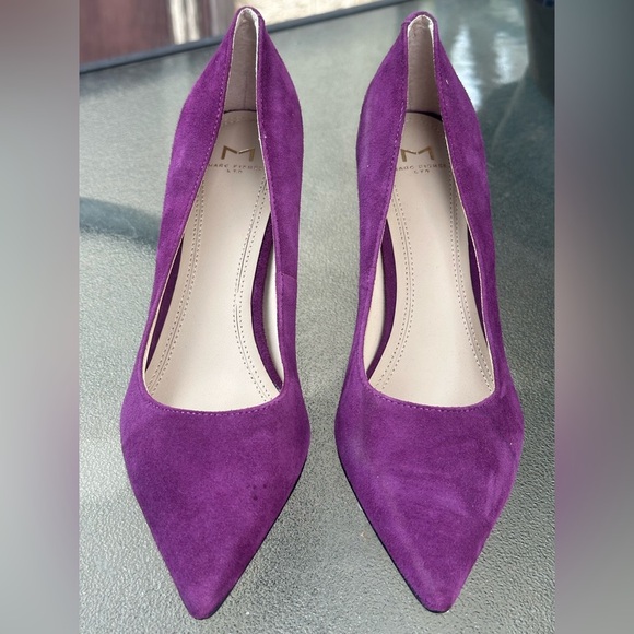 Marc Fisher LTD Women's Zala Block Heel Pointy Toe Pump, Size 5M NWOB - Picture 8 of 10